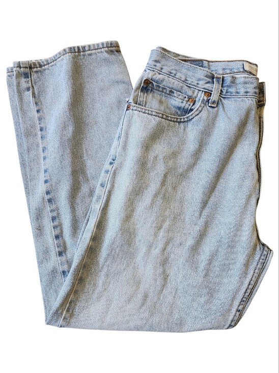 Levi's Other - Levi's 505 Straight Leg Jeans Men's 36 Light Wash Blue Denim Vintage 2007 36x30